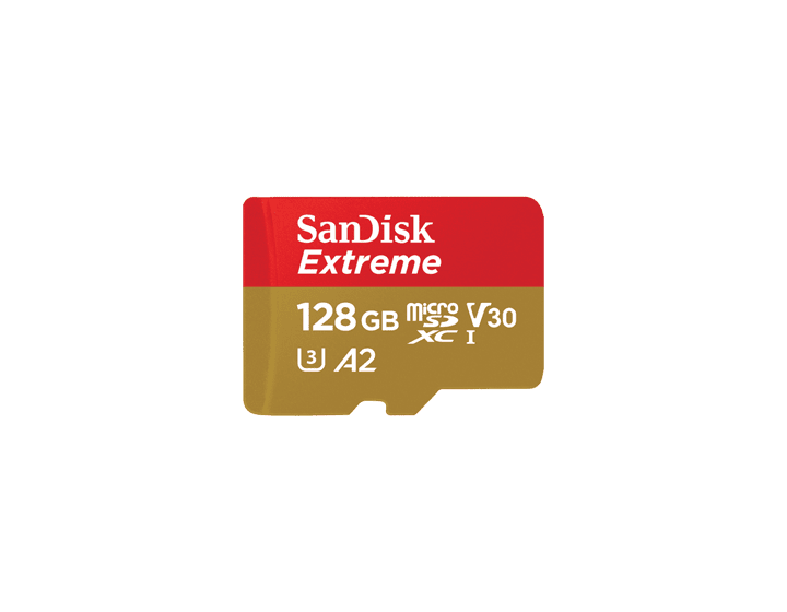SanDisk Extreme® 128GB microSDHC™